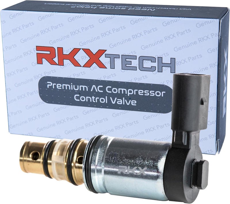 RKX AC Compressor Control Solenoid Valve Compatible with Audi and Volkswagen Compressors made by Sanden PXE16 PXE14 MK5 MK6 B8 TDI - Image 1